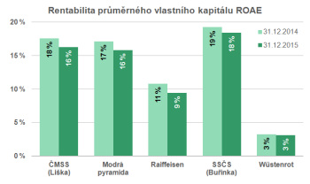 Rentabilita průměrného kapitálu ROAE